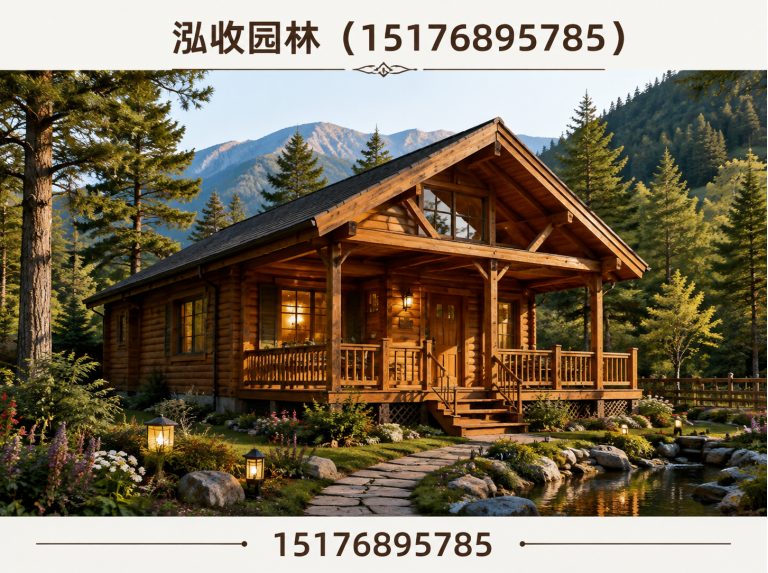 阿里京津冀防腐木工程展示图